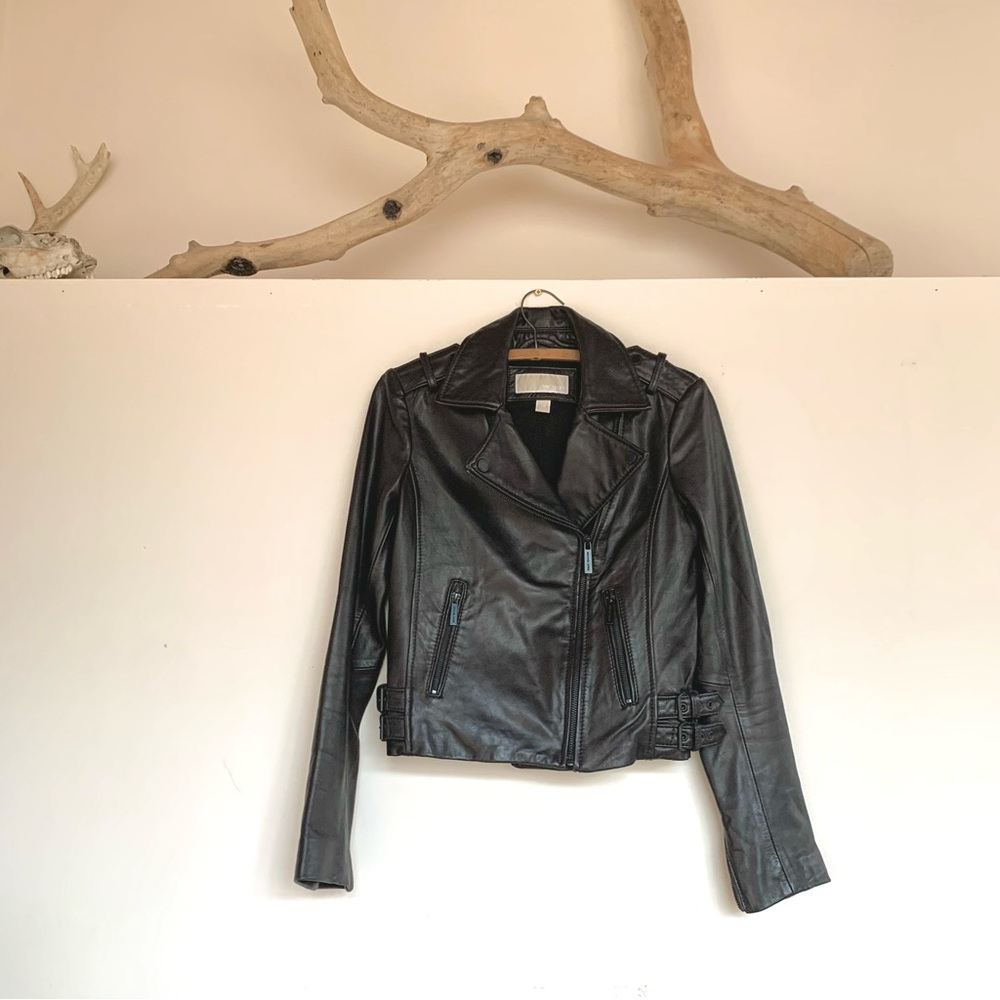 Leather Biker Jacket